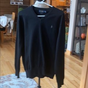 Black V Neck Sweater